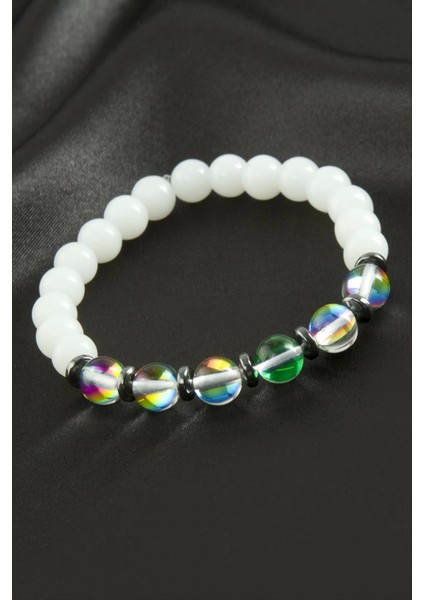 Neon Kuvars Doğaltaş Bileklik