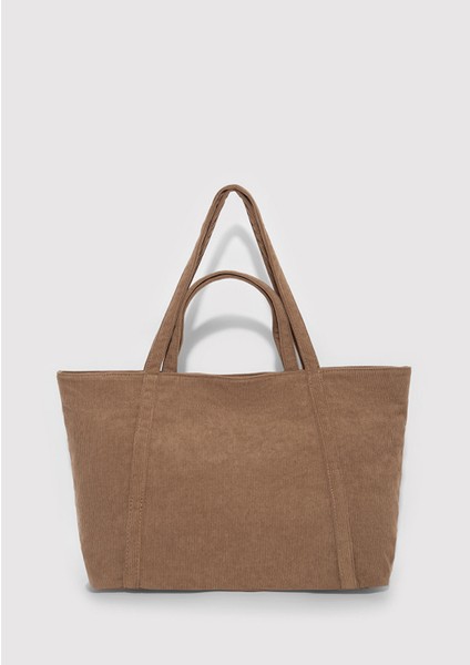 Kahverengi Kadife Omuz Çantası 1913398-71688 fiyatları