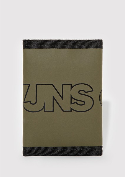 MVJNS Logo Baskılı Haki Cüzdan 0911627-70194
