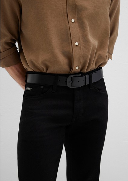 Siyah Deri Kemer 0911647-900