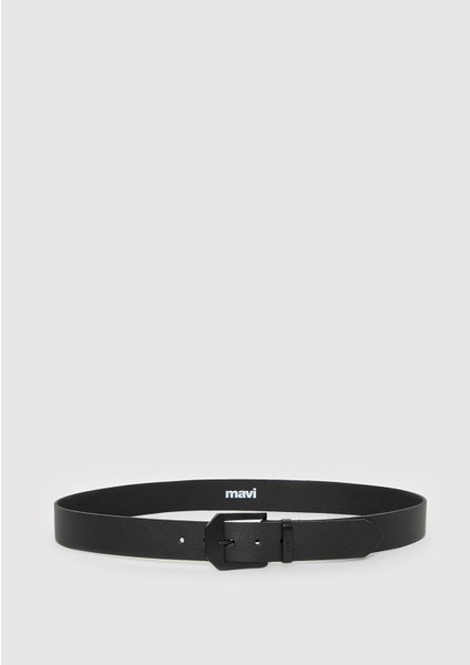 Siyah Deri Kemer 0911647-900