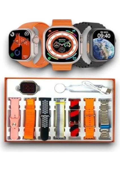 Watch 8 Ultra 7 Kordonlu Akıllı Saat