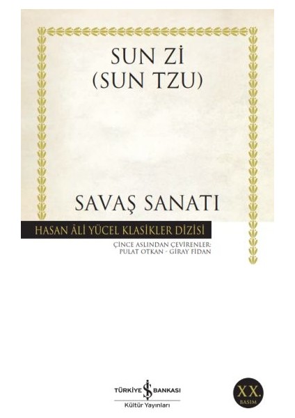 Savaş Sanatı - Hasan Ali Yücel Klasikleri