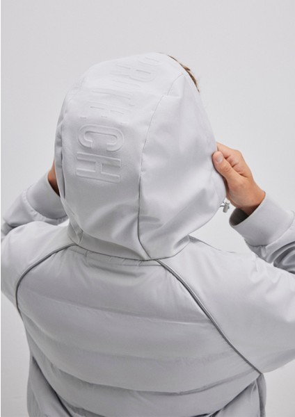 Mavi Pro Logo Reflektör Detaylı Gri Ceket 0110559-70075