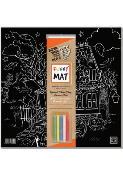 Funny Mat - Korku Evi 40X40CM