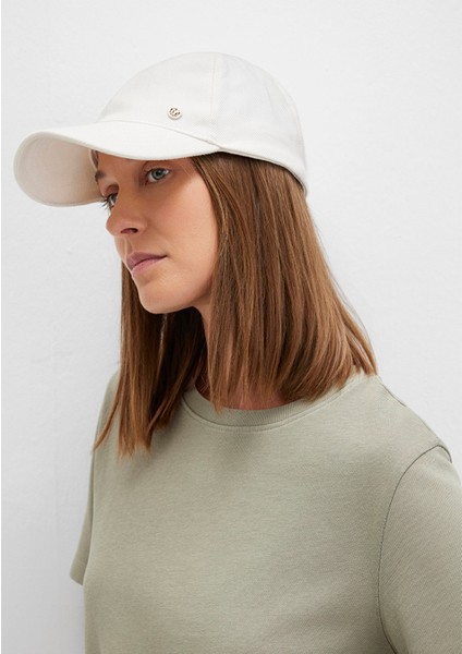 Beyaz Denim Şapka 1913007-34523