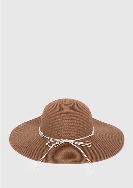 Kahverengi Hasır Şapka 1912995-27142