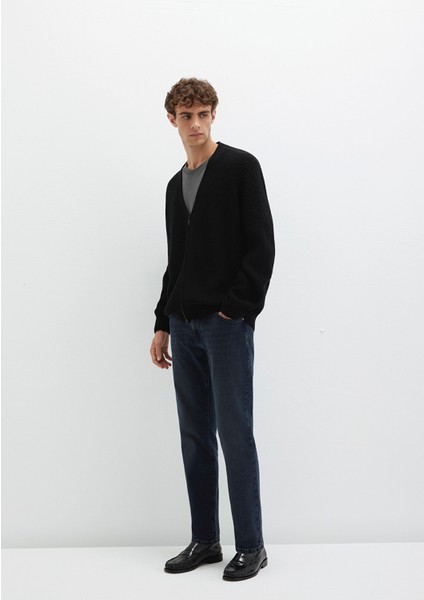 London Classic Denim Koyu Mürekkep Mavisi Jean Pantolon 0010172-89274