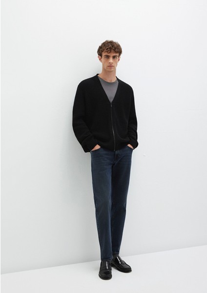 London Classic Denim Koyu Mürekkep Mavisi Jean Pantolon 0010172-89274