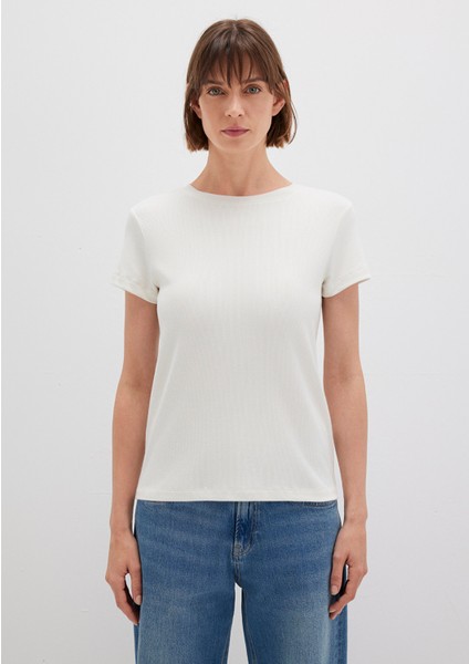 Beyaz Basic Tişört 1612904-80194