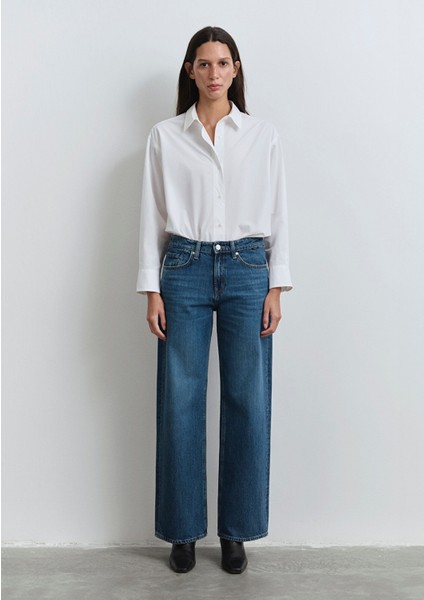 Taylor Iconic Koyu Mavi Jean Pantolon 1010840-89582