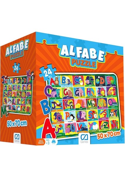 5027 Alfabe Yer Puzzle -Ca Games fiyatları