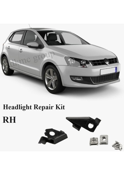 POLO ÖN SAĞ FAR TAMİR ONARIM KİTİ 2010 2011 2012 2013 2014 MODELLER İÇİN