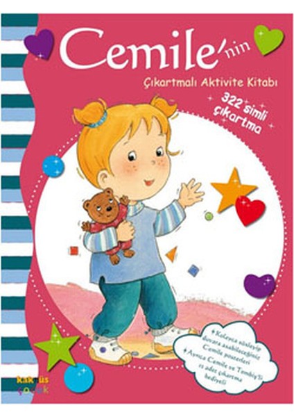 Cemile'nin Çıkartmalı Aktivite Kitabı 322 Simli Çıkartma