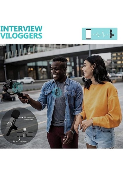 Lightning Girişli Iphone Uyumlu Ikili Kablosuz Yaka Mikrofonu Youtube Facebook Tiktok Vlog modelleri