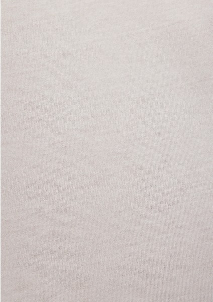 Uzun Kollu Ekru Basic Tişört 1613038-70057