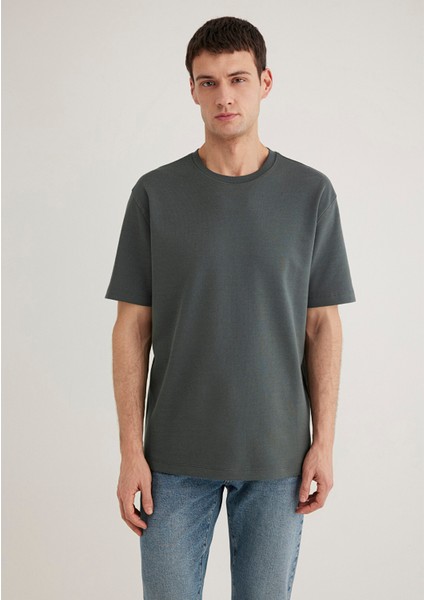 Mavi Black Yeşil Basic Tişört 0612731-71598