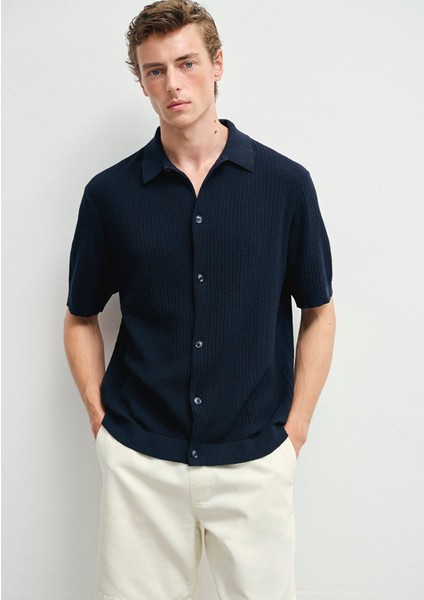 Lacivert Triko Polo 0710306-70488