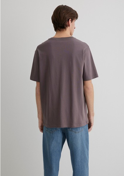 Always Baskılı Mor Tişört 0612722-86683