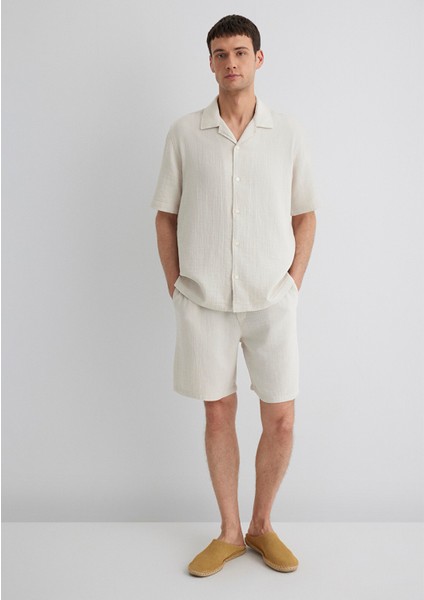 Ekru Gömlek 0211532-70134