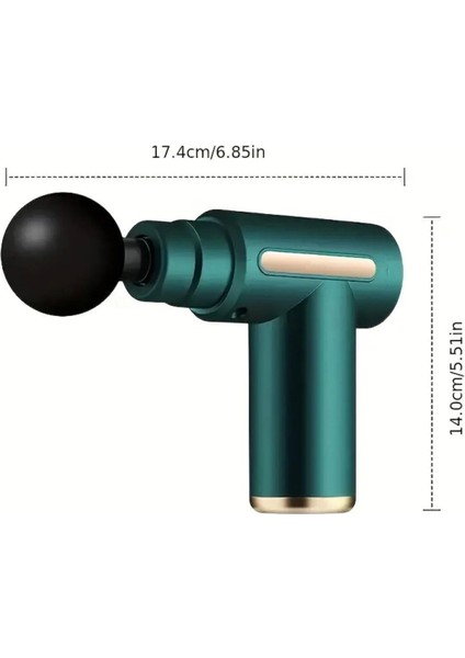 4 Masaj Başlıklı Titreşim, Şarj Edilebilir Küçük Masaj Aleti,masaj Tabancası modelleri
