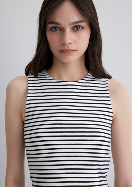 Çizgili Halter Atlet 1613118-85407