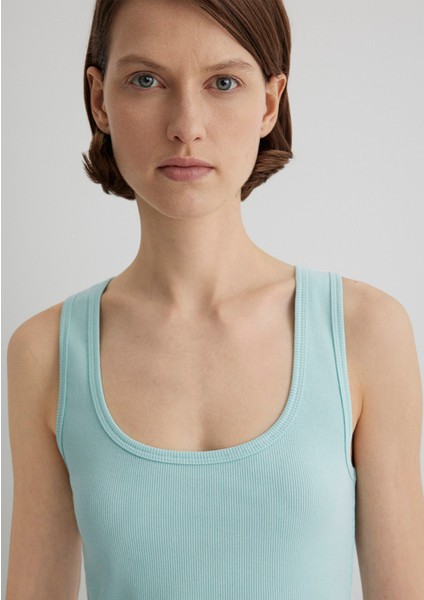 Yeşil Basic Crop Atlet 1613071-71731