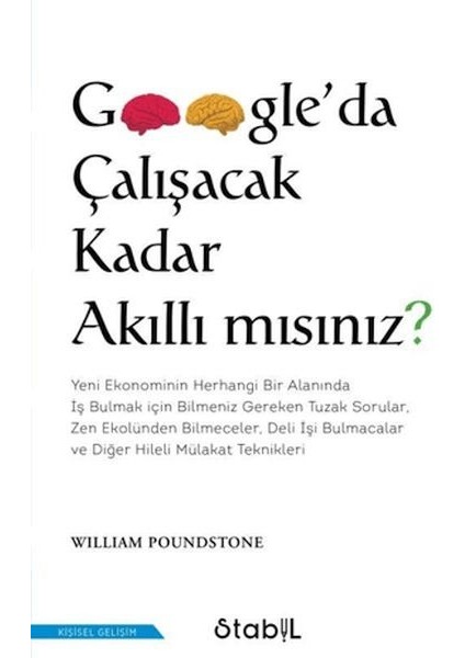 Google'da Çalışacak Kadar Akıllı Mısınız?