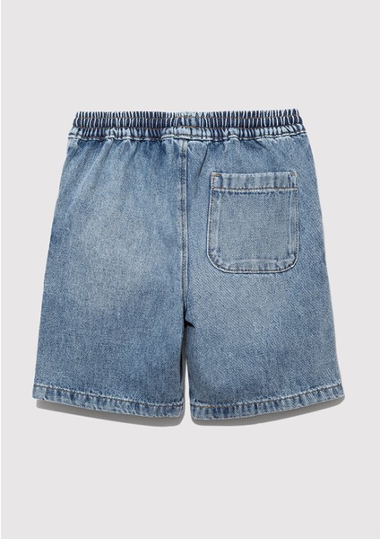 Neptune MV91 Street Indigo Mavisi Jean Şort 6411056-89443