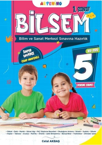 1. Sınıf 2025 Bilsem Sınavına Hazırlık 5’li Deneme Sınavı