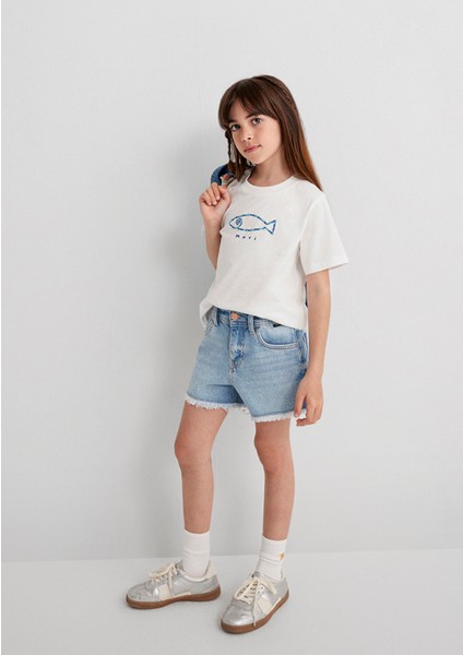 Melora Açık Mavi Jean Şort 7410655-89489