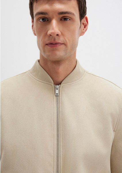 Bej Suni Deri Ceket 0110639-70186