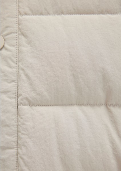 Bej Şişme Mont 0110599-70144