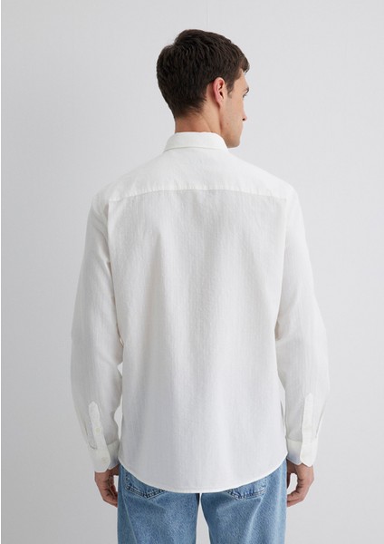 Ekru Gömlek 0211623-70057