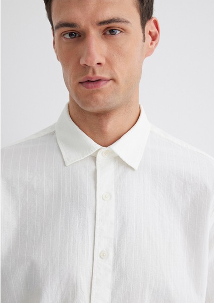 Ekru Gömlek 0211623-70057