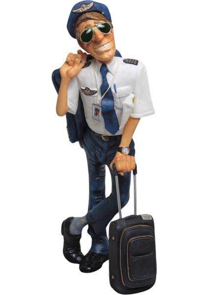 Guillermo Forchino Pilot Biblo Koleksiyonluk Lisanslı Havacılık Dekoratif Obje | It-Sold fiyatları