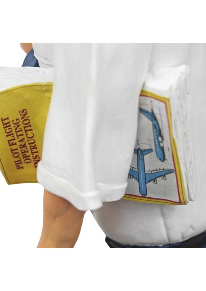 Guillermo Forchino Pilot Biblo Koleksiyonluk Lisanslı Havacılık Dekoratif Obje | It-Sold indirimleri