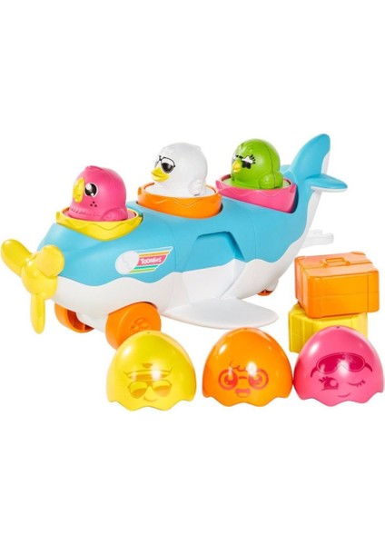 Nessiworld 73147 Tomy - 2si1 Arada Uçak ve Saklambaçlı Yumurtalar 12-36 Ay fiyatları