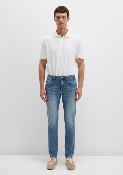 Marcus Premium Blue Vintage Indigo Mavisi Jean Pantolon 0035190654