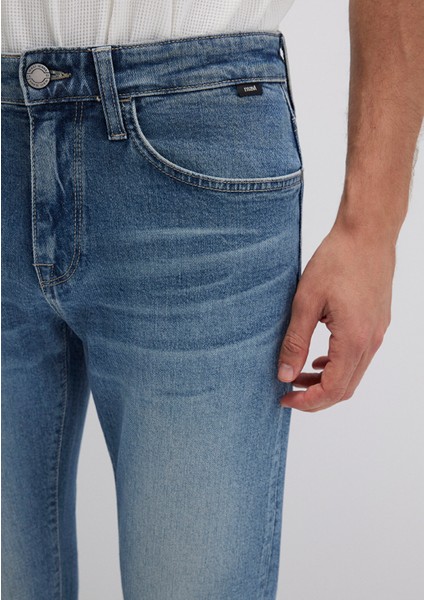 Marcus Premium Blue Vintage Indigo Mavisi Jean Pantolon 0035190654