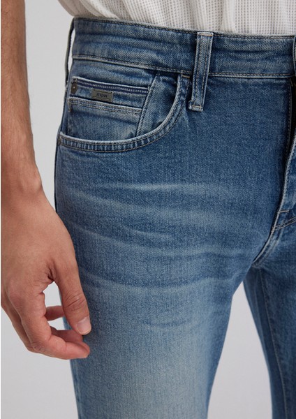 Marcus Premium Blue Vintage Indigo Mavisi Jean Pantolon 0035190654