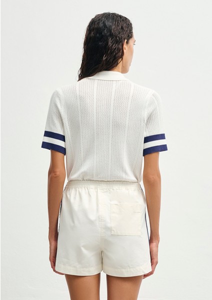 Ekru Şort 1410222-70057