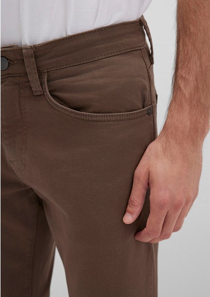 Marcus Kahverengi Comfort Gabardin Pantolon 0035190680