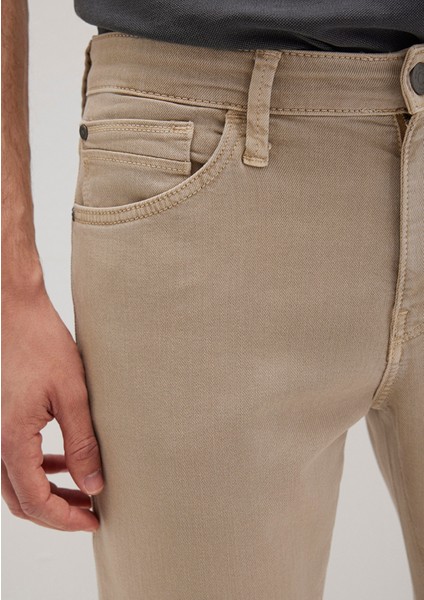 Martin Açık Kahverengi Comfort Gabardin Pantolon 0037886566