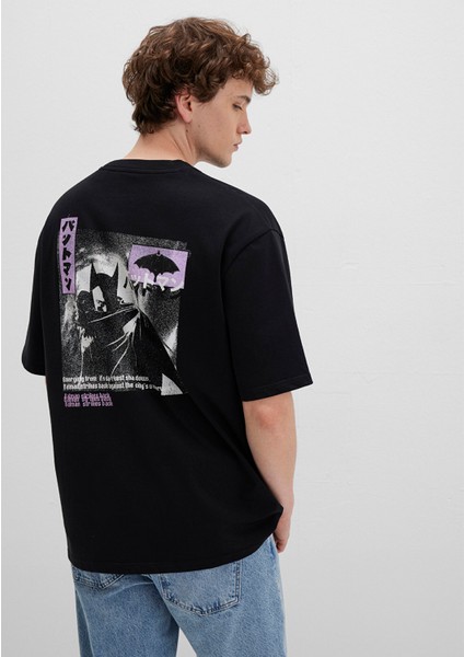 Batman Baskılı Siyah Tişört 0612920-900
