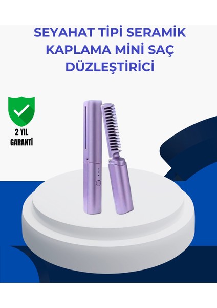 Taşınabilir Saç Düzleştirici Tarak – Ayarlanabilir Isı Kontrollü