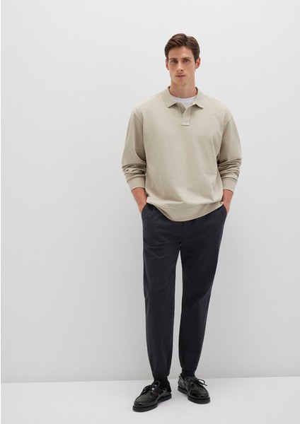 Siyah Jogger Pantolon 0010481-80022