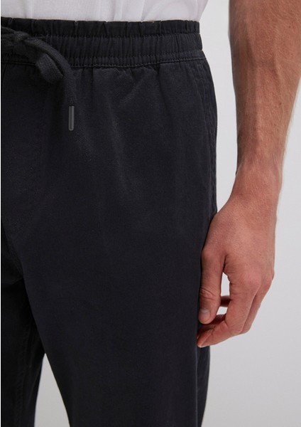 Siyah Jogger Pantolon 0010481-80022