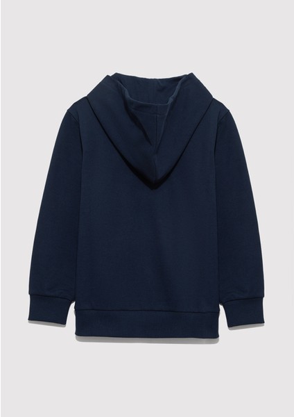 MJ Baskılı Lacivert Sweatshirt 6S10127-82318