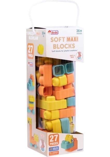 Nessiworld 04047 Soft Maxi Bloklar 27 Parça -Dede